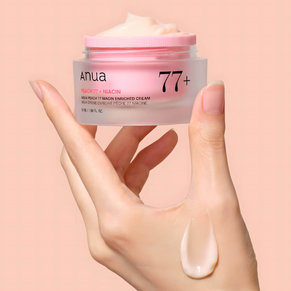 Укрепляющий крем с ниацинамидом Anua Peach 77 Niacin Enriched Cream