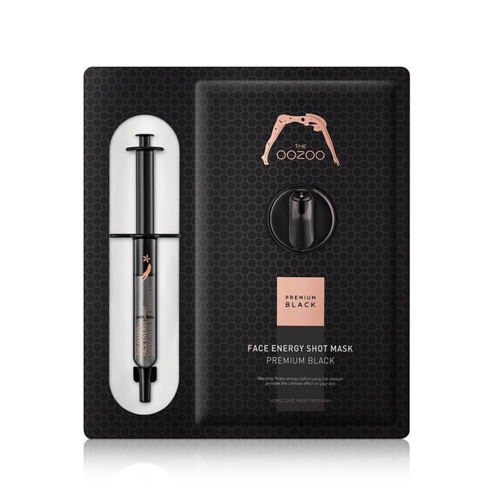 

Премиум маска-концентрат для молодости кожи THE OOZOO Face Energy Shot Mask Premium Black