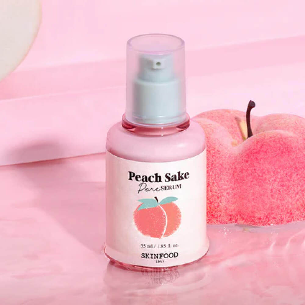 Персиковая сыворотка для сужения пор Skinfood Peach Sake Pore Serum