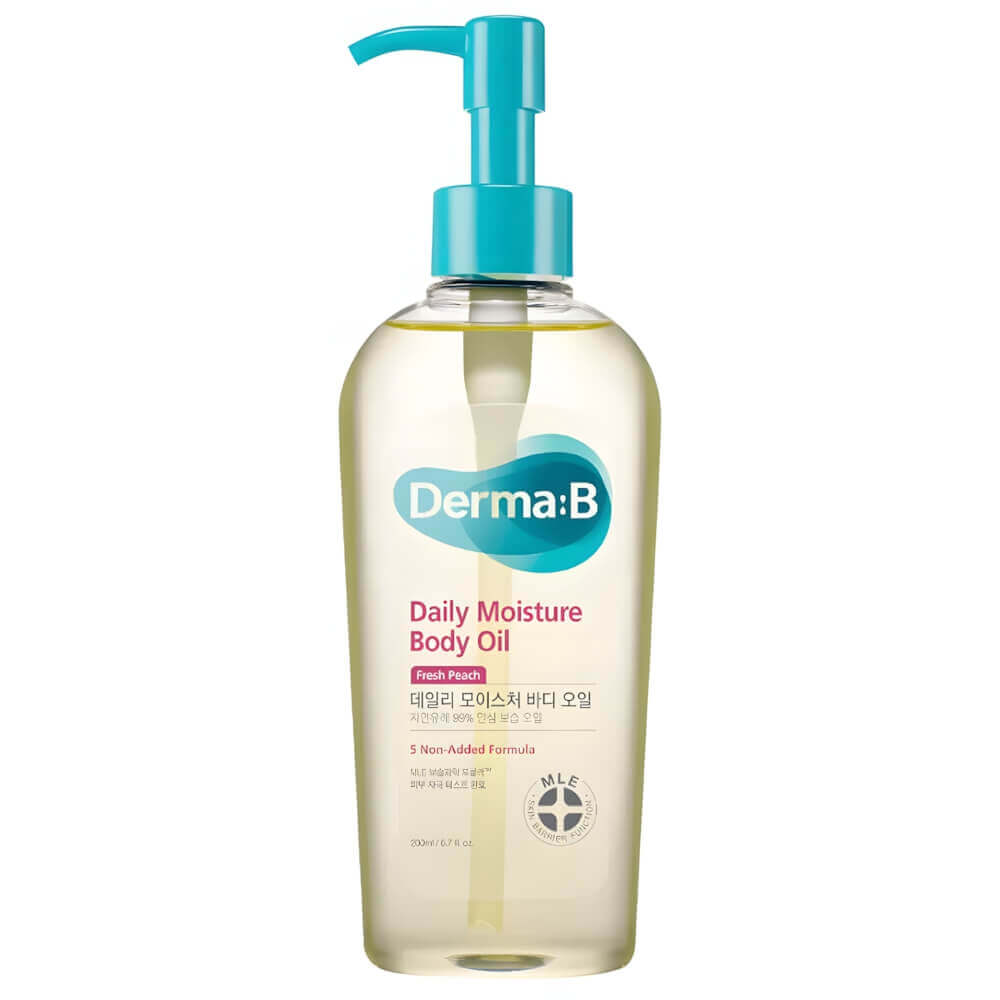 

Ламеллярное парфюмированное масло для тела Derma:B Daily Moisture Body Oil Fresh Peach