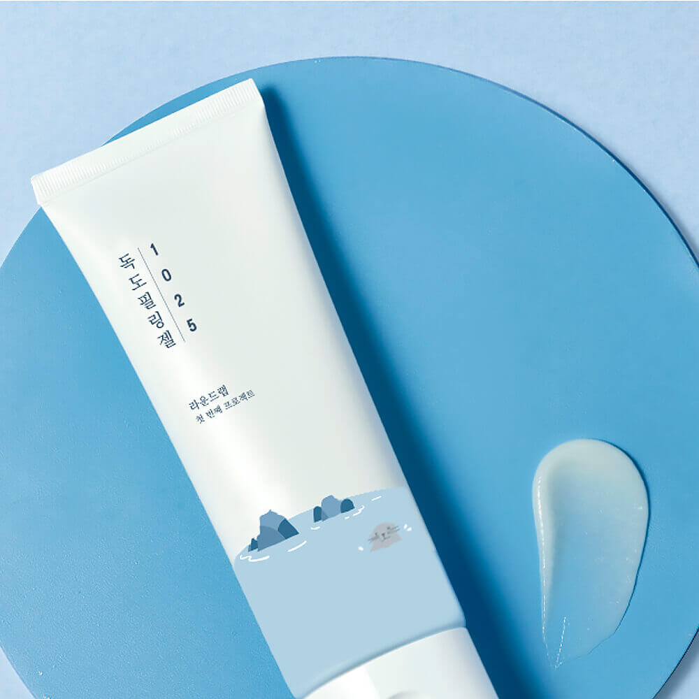 Деликатный пилинг-гель Round Lab 1025 Dokdo Peeling Gel