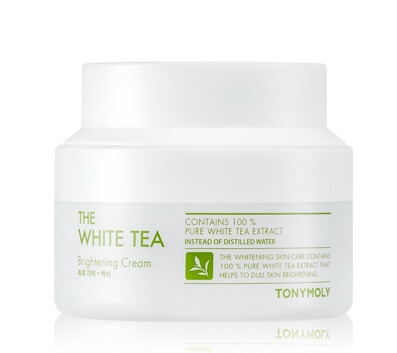 

Крем для яркости тона кожи с экстрактом белого чая Tony Moly The White Tea Brightening Cream