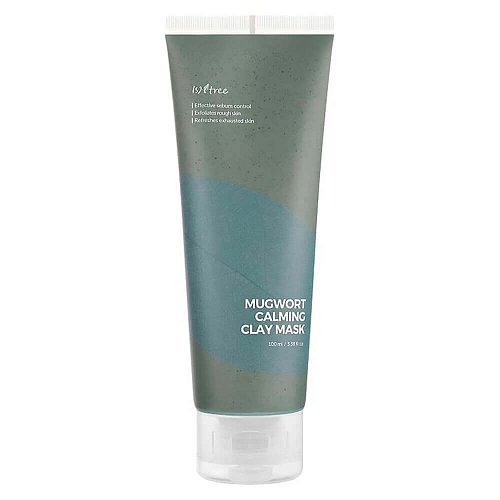 Глиняная маска с экстрактом полыни для проблемной кожи IsNtree Mugwort Calming Clay Mask