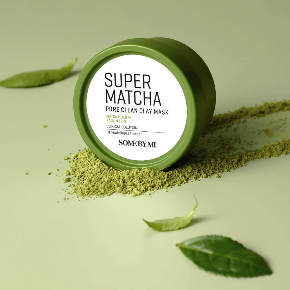 Очищающая глиняная маска с чаем матча Some By Mi Super Matcha Pore Clean Clay Mask