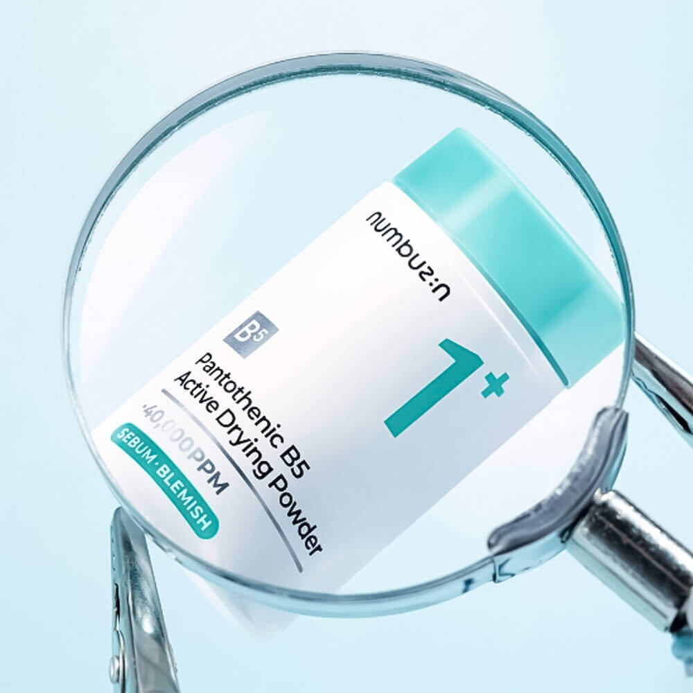 Пудра против воспалений с пантенолом numbuzin No.1 Pantothenic B5 Active Drying Powder