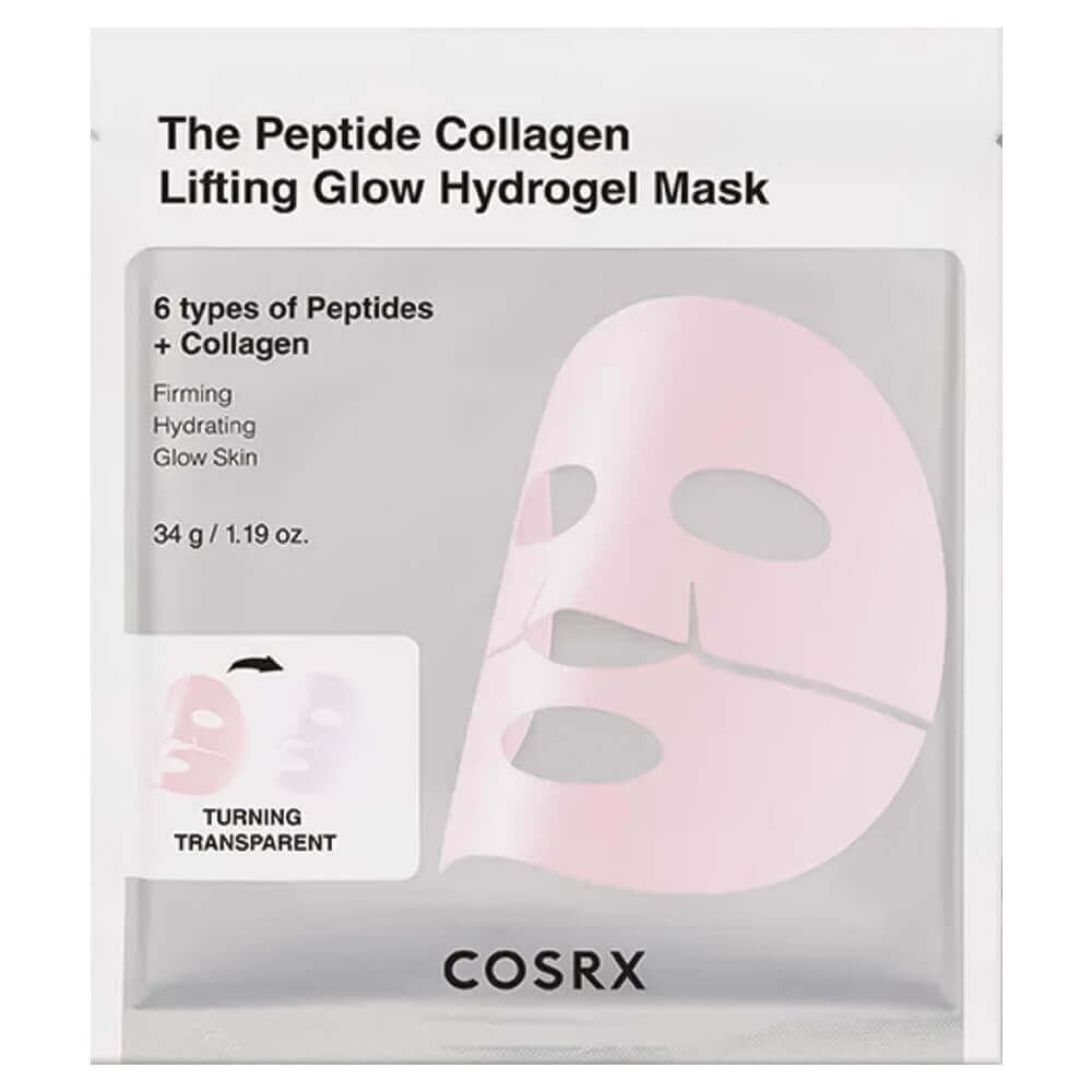 Гидрогелевая лифтинг-маска с пептидами COSRX The Peptide Collagen Lifting Glow Hydrogel Mask