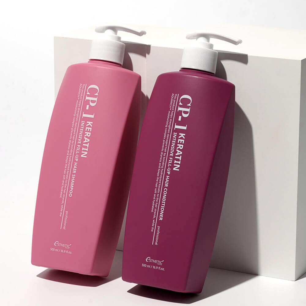 Восстанавливающий шампунь для волос с кератином CP-1 Keratin Intensive Fill-up Hair Shampoo