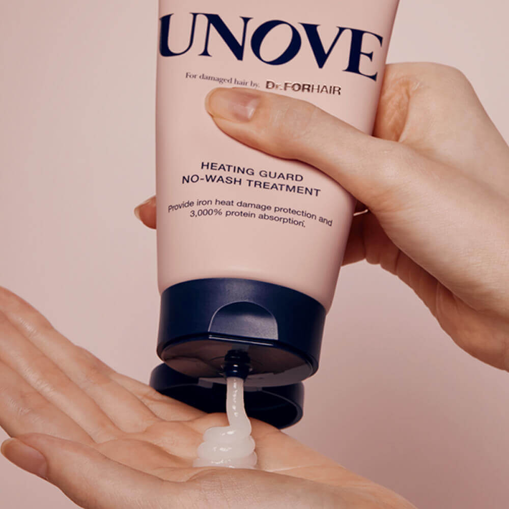 Несмываемая термозащита для волос с кератином Dr.Forhair UNOVE Heating Guard No-Wash Treatment