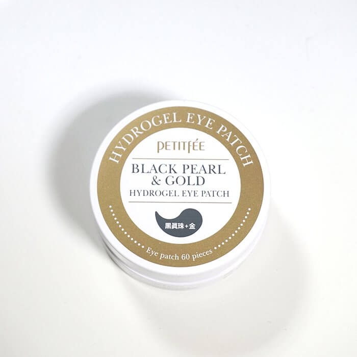 Гидрогелевые патчи для век с чёрным жемчугом Petitfee Black Pearl & Gold Hydrogel Eye Patch