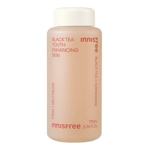 Увлажняющий тонер для упругости кожи с чёрным чаем Innisfree Black Tea Enhancing Skin