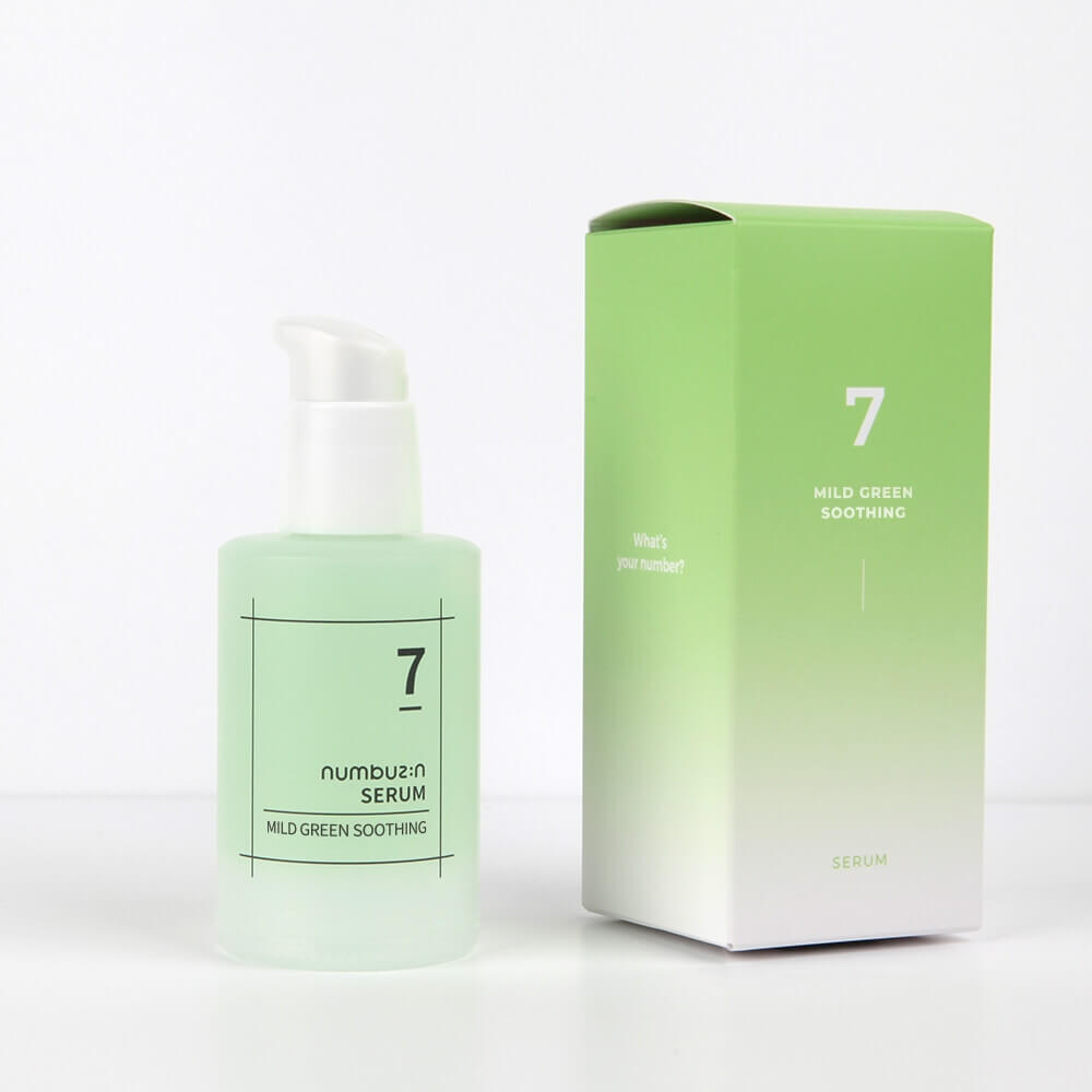 Успокаивающая сыворотка для глубокого увлажнения numbuzin No.7 Mild Green Soothing Serum