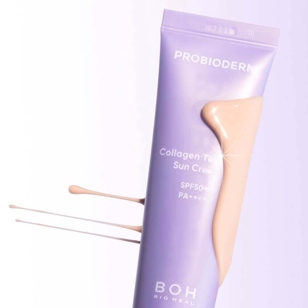Тонирующий солнцезащитный крем BIOHEAL BOH Probioderm Collagen Tone Up Sun Cream SPF50+ PA++++