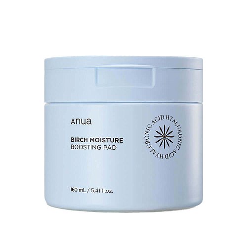 Увлажняющие пэды с берёзовым соком Anua Birch Moisture Boosting Pad