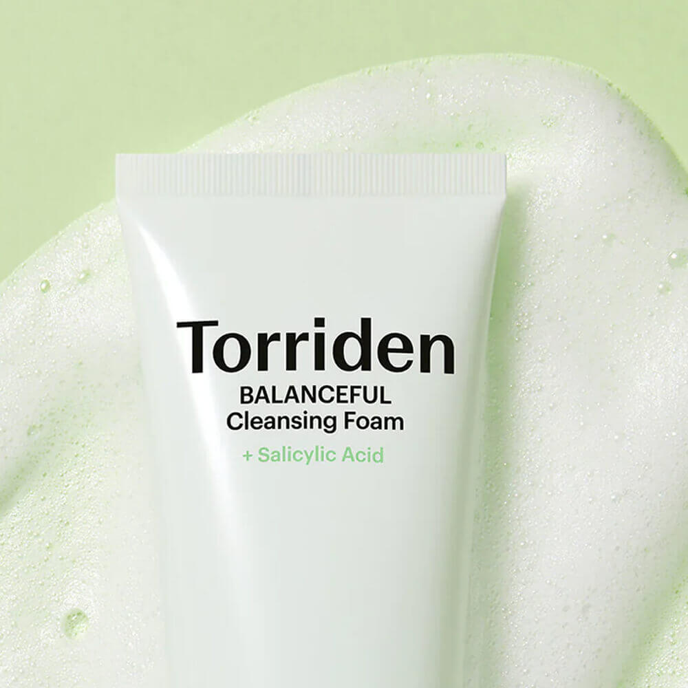 Пенка для очищения пор с салициловой кислотой Torriden Balanceful Cica Pore Cleansing Foam