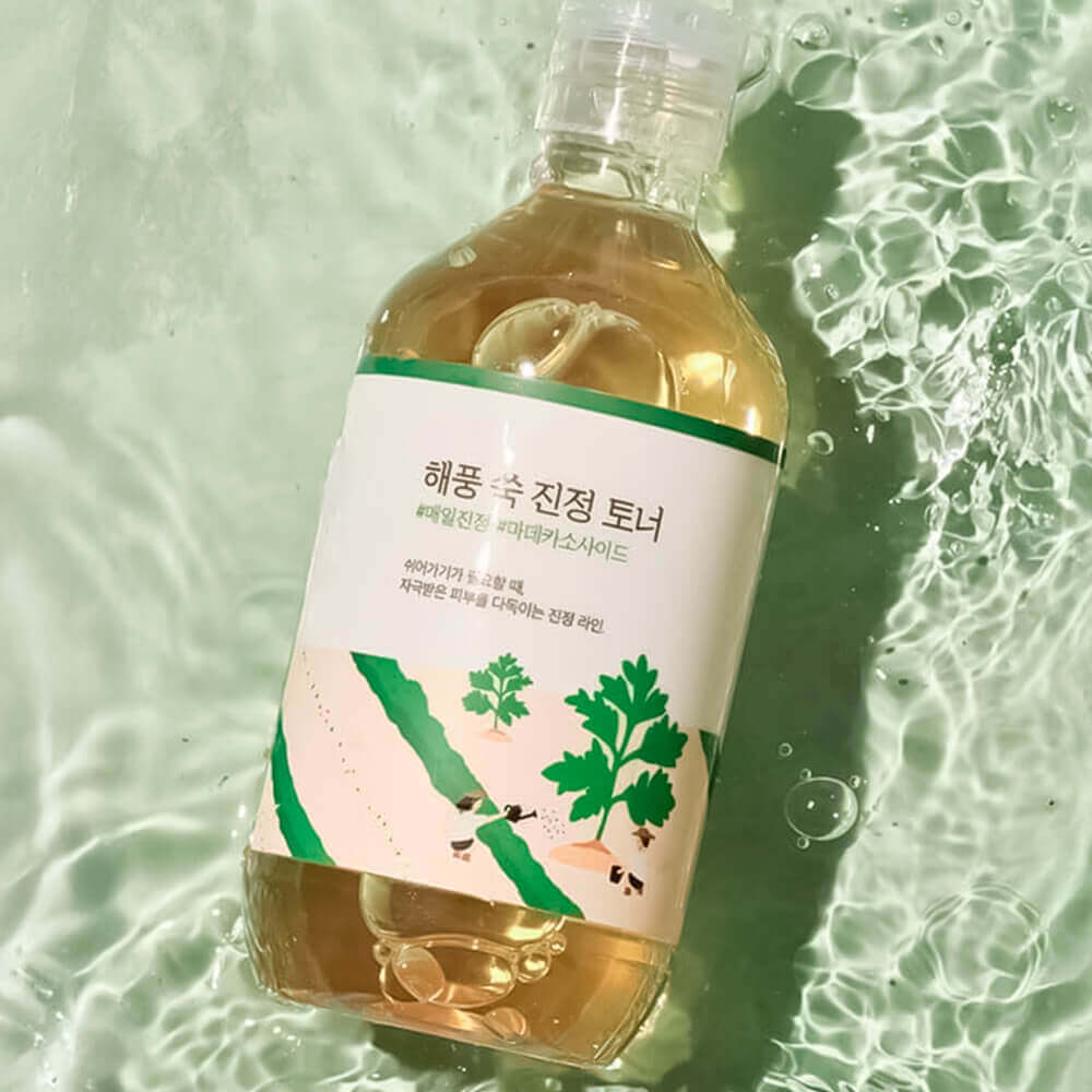 Успокаивающий тоник с полынью Round Lab Mugwort Calming Toner