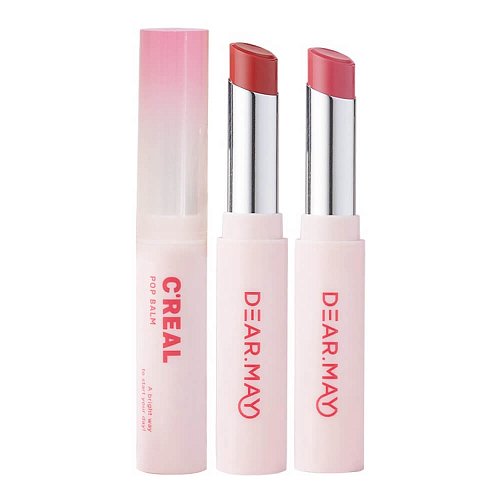 Тающий оттеночный бальзам для губ DEARMAY C'real Pop Balm