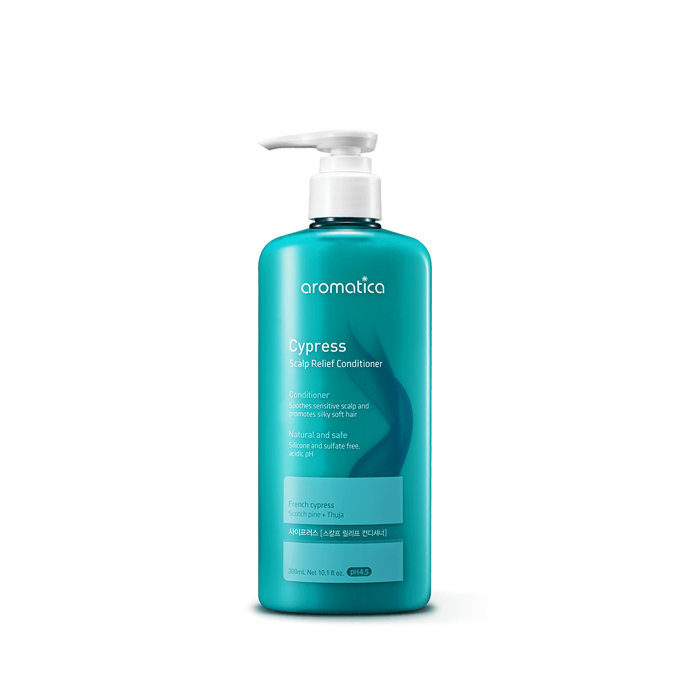 

Бессиликоновый кондиционер для глубокого очищения кожи AROMATICA Cypress Scalp Relief Conditioner