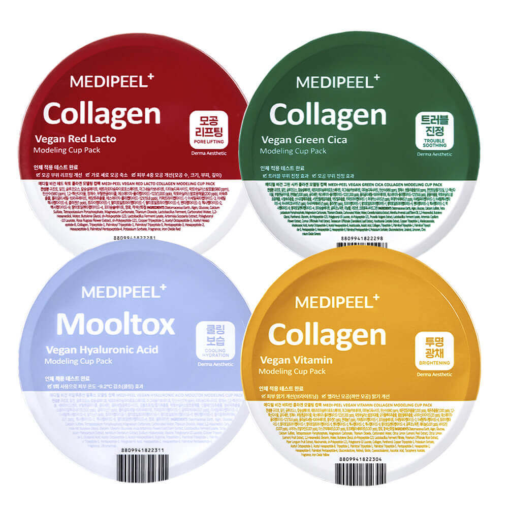 Моделирующая альгинатная маска MEDIPEEL Vegan Modeling Cup Pack