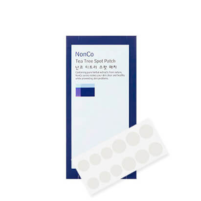 Лечебные патчи от акне с чайным деревом  A'Pieu Nonco Tea Tree Spot Patch