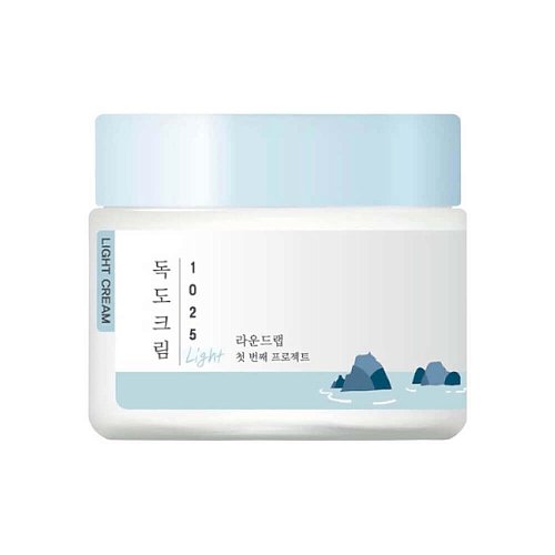 Лёгкий увлажняющий крем с комплексом минералов Round Lab 1025 Dokdo Light Cream