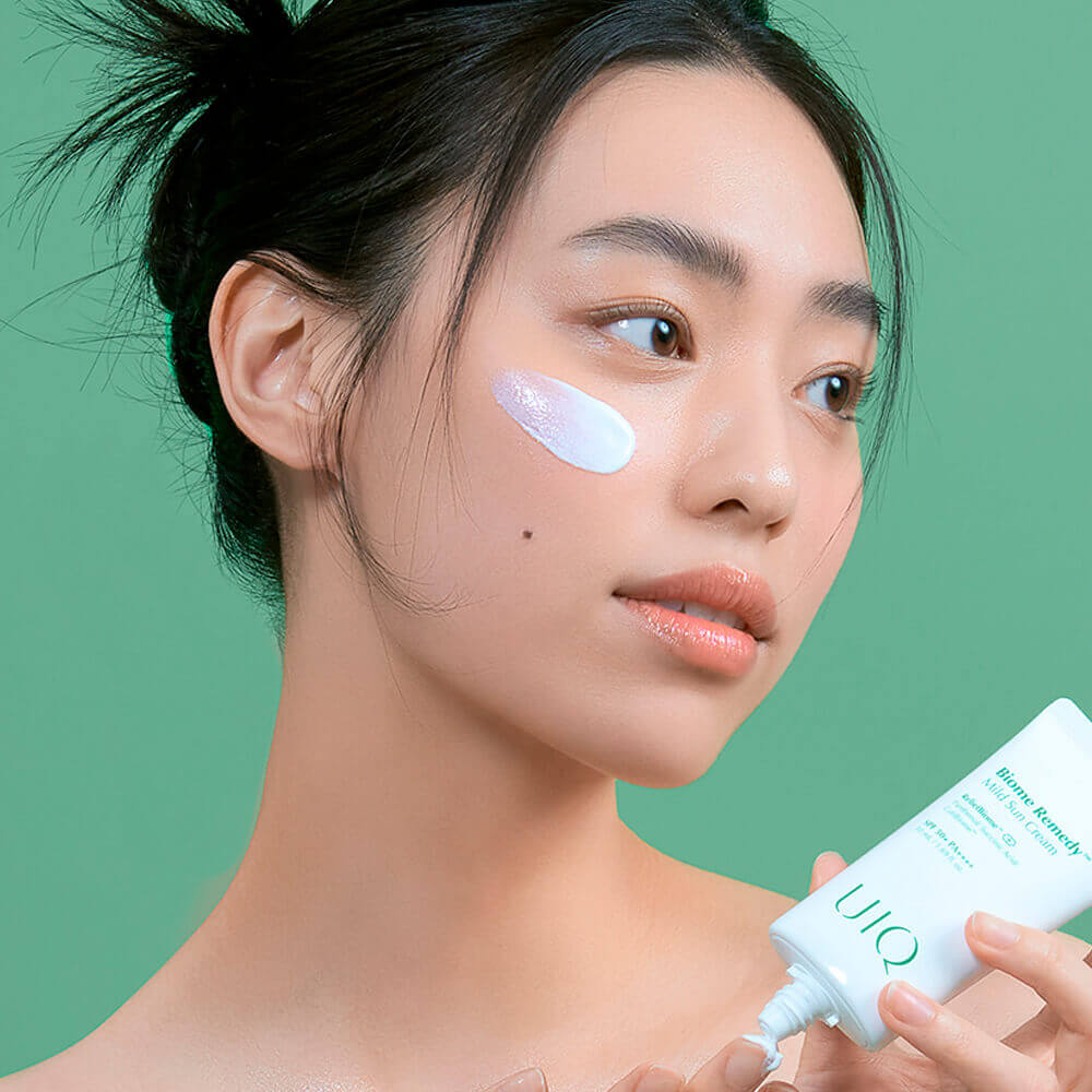 Санскрин для чувствительной кожи UIQ Biome Remedy Mild Sun Cream Physical Sunscreen SPF50+ PA++++