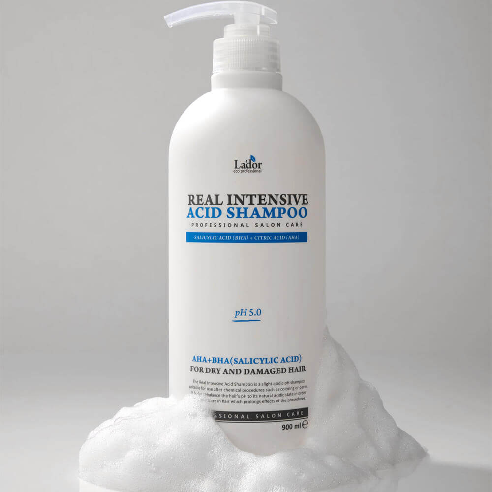Интенсивный кислотный шампунь для сухих и повреждённых волос Lador Real Intensive Acid Shampoo