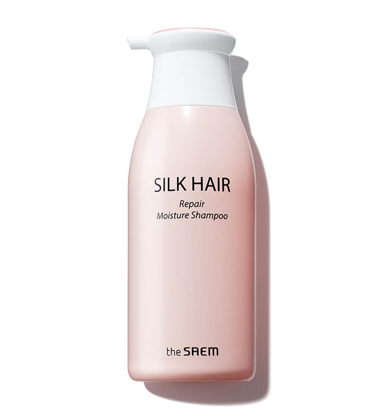Увлажняющий шампунь с протеинами шёлка The Saem Silk Hair Repair Moisture Shampoo