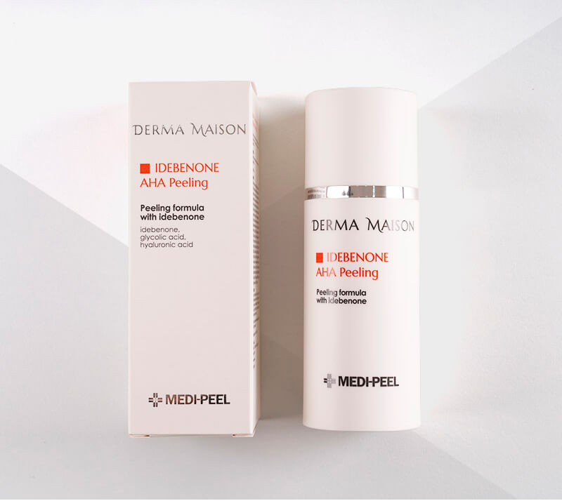 Пилинг с АНА-кислотами и идебеноном MEDI-PEEL Derma Maison Idebenone AHA Peeling