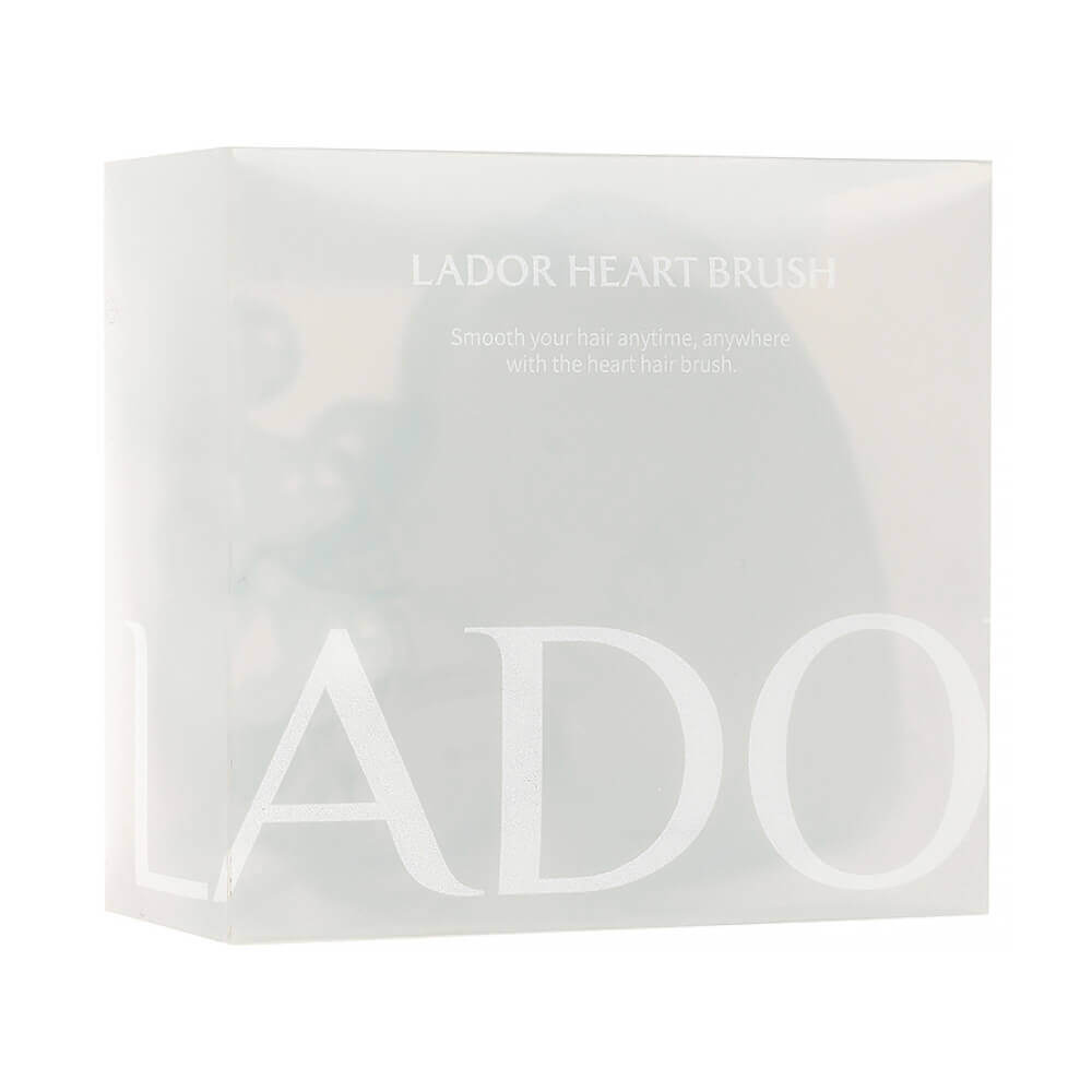 Складная расчёска-брелок Lador Heart Brush