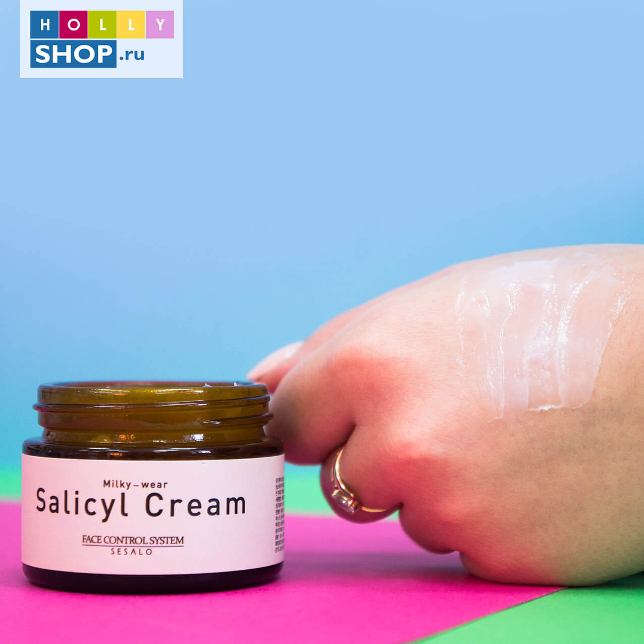 Салициловая маска-пилинг Elizavecca Sesalo Milky Wear Salicylic Cream