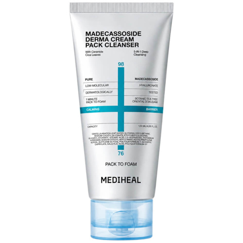 Очищающее средство с центеллой Mediheal Madecassoside Derma Cream Pack Cleanser