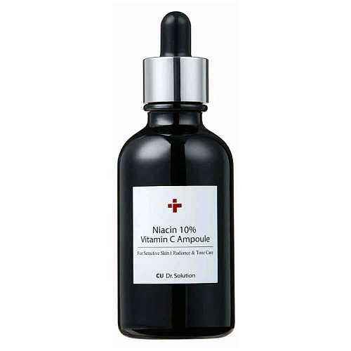 Ампула для ровного тона с ниацинамидом CUSKIN Dr.Solution Niacin 10% Vitamin C Ampoule