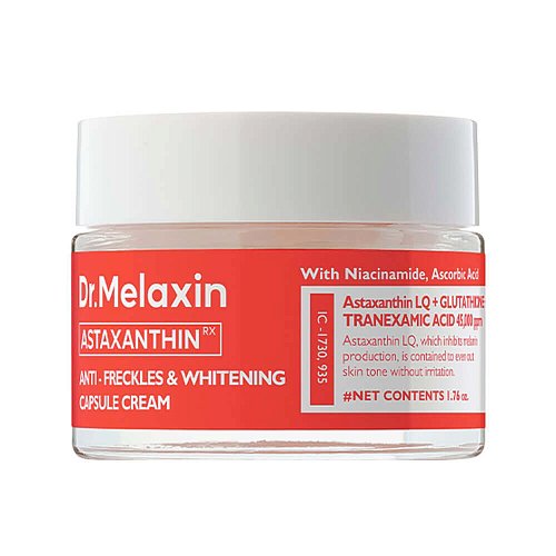 Капсульный крем с астаксантином Dr.Melaxin Astaxanthin Anti-Freckles & Whitening Capsule Cream