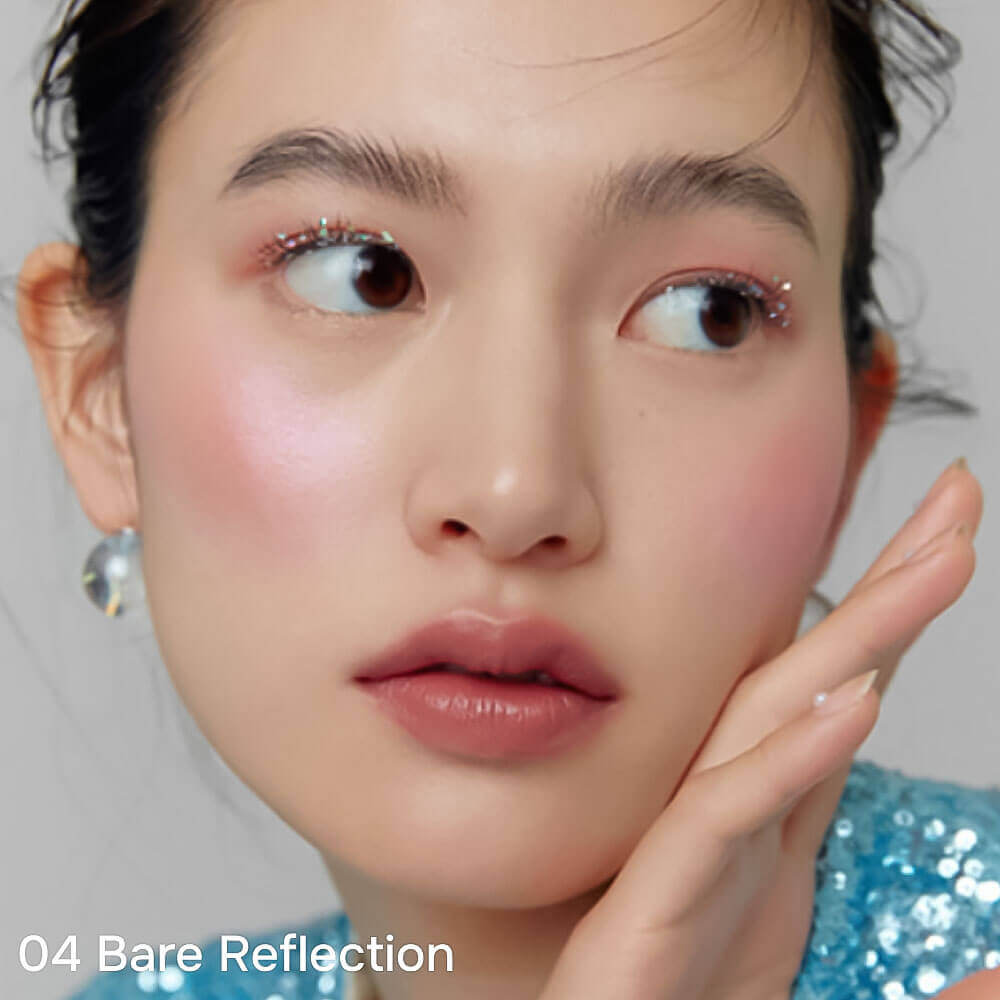 Тающие румяна с влажным мерцанием hince True Dimension Glow Cheek