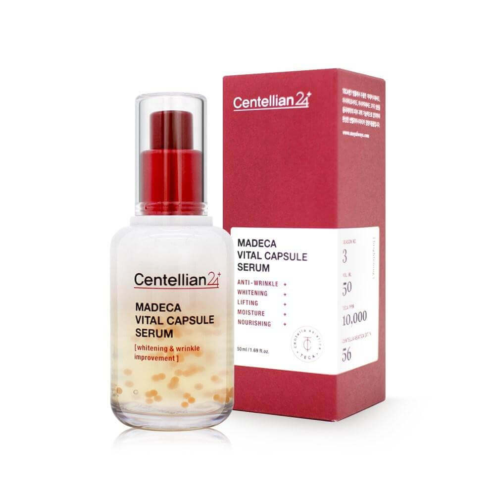 Капсульная витаминная сыворотка с комплексом пептидов Centellian24 Madeca Vital Capsule Serum