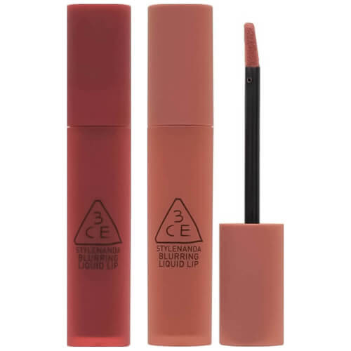Бархатная жидкая помада 3CE Blurring Liquid Lip