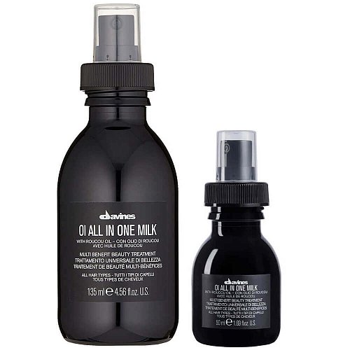 Несмываемое молочко для абсолютной красоты волос Davines OI All In One Milk