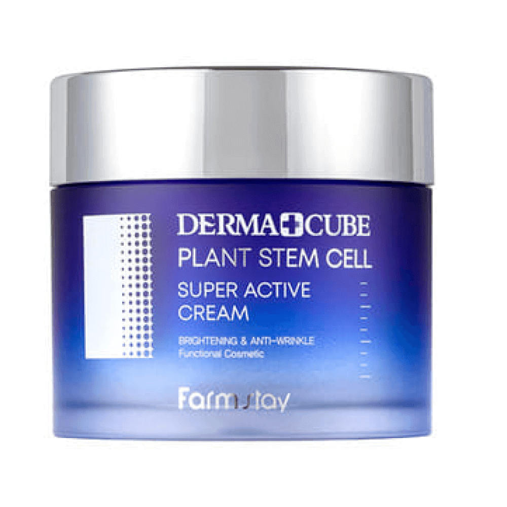 

Увлажняющий крем со стволовыми клетками FarmStay Derma Cube Plant Stem Cell Super Active Cream