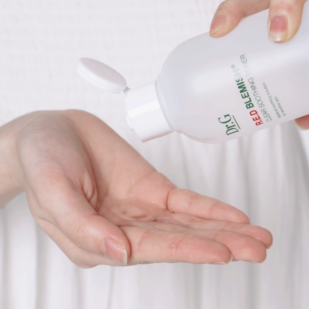 Бесспиртовой тоник для проблемной кожи с 5 видами центеллы Dr.G R.E.D Blemish Clear Soothing Toner