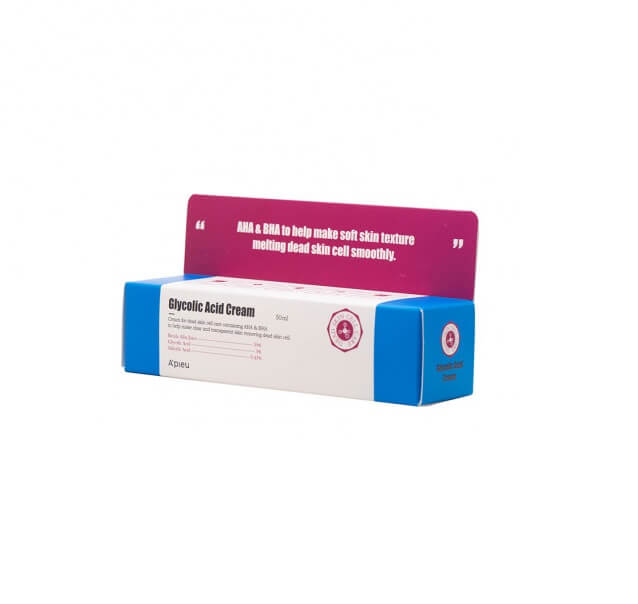 Обновляющий крем для лица с AHA и BHA A'Pieu Glycolic Acid Cream