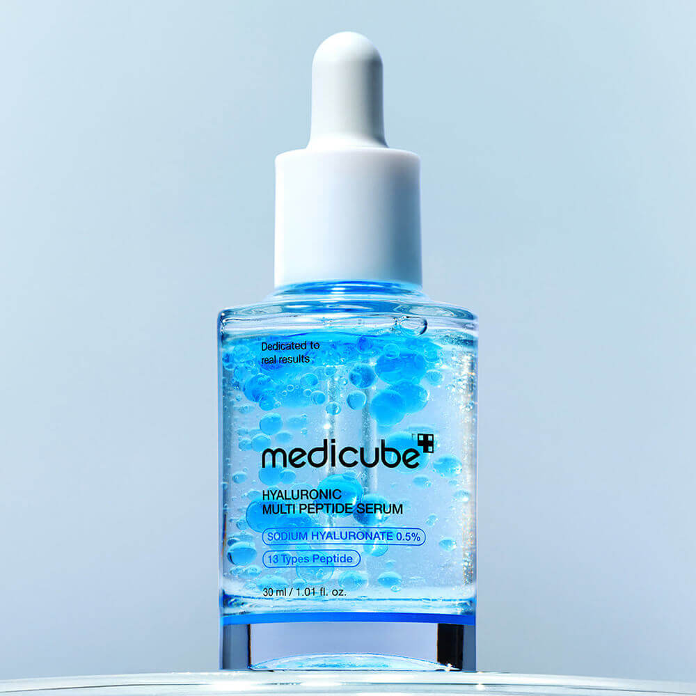 Двухфазная сыворотка с пептидами и ПДРН medicube Hyaluronic Multi Peptide Serum