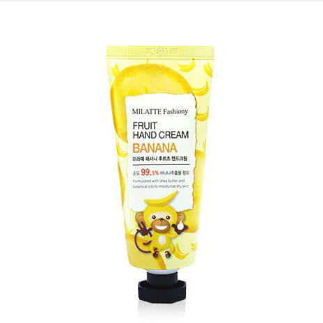 Фруктовые кремы для рук Milatte Fashiony Fruit Hand Cream - Банановый крем (Banana)