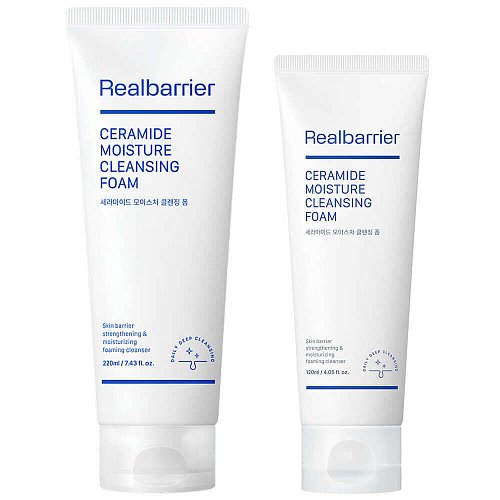 Увлажняющая пенка для умывания с церамидами Real Barrier Ceramide Moisture Cleansing Foam