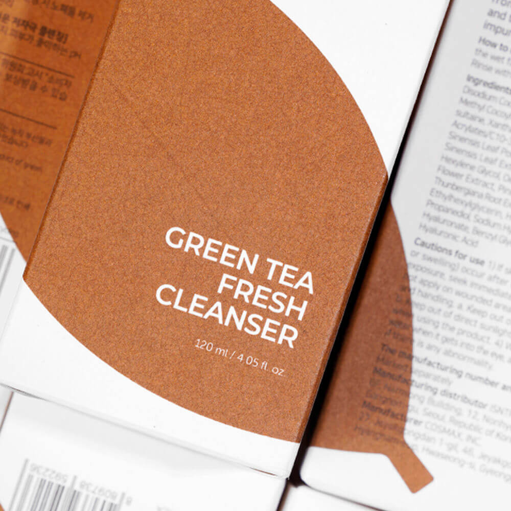 Очищающий гель с зелёным чаем IsNtree Green Tea Fresh Cleanser