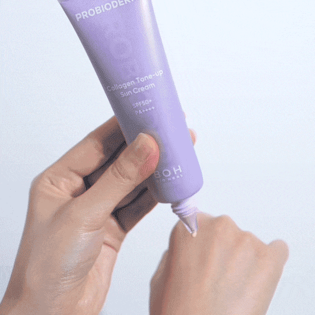 Тонирующий солнцезащитный крем BIOHEAL BOH Probioderm Collagen Tone Up Sun Cream SPF50+ PA++++