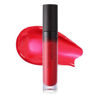 Тинт для губ The Saem Eco Soul Color It Volume Gloss 04. Fine Day Red