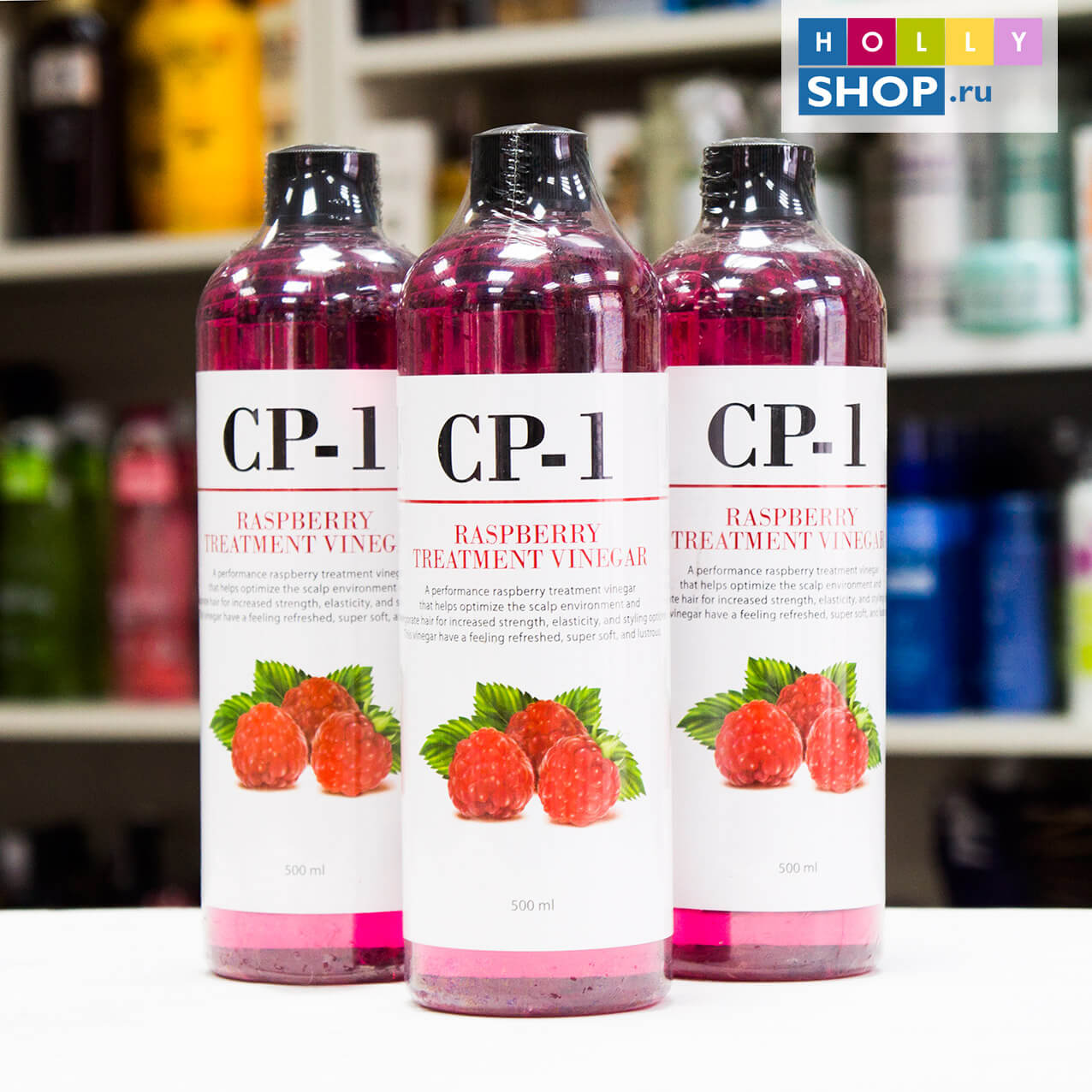 Малиновый ополаскиватель для волос на основе уксуса CP-1 Raspberry Treatment Vinegar