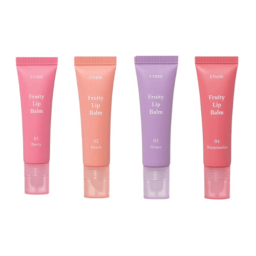 Фруктовый увлажняющий бальзам для губ ETUDE Fruity Lip Balm