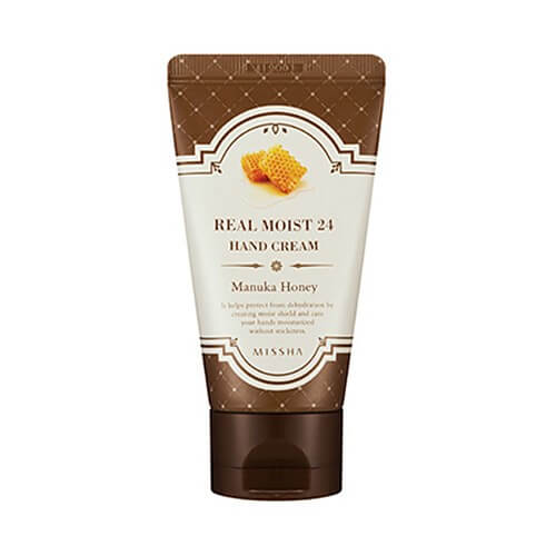 Увлажняющие кремы для рук Missha Real Moist 24 Hand Cream Manuka Honey - Крем с мёдом Мануки и экстрактом Подсолнечника