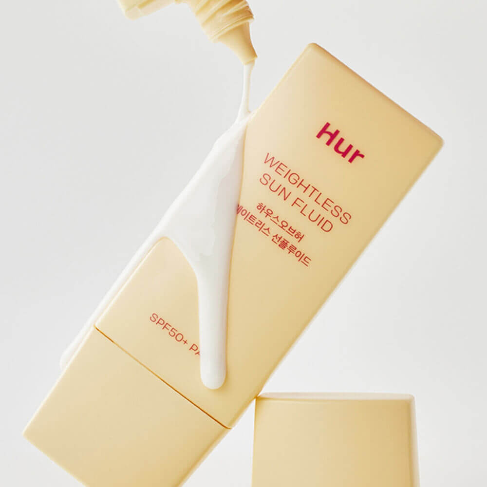 Лёгкий солнцезащитный флюид с юдзу House of Hur Weightless Sun Fluid SPF50+ PA++++